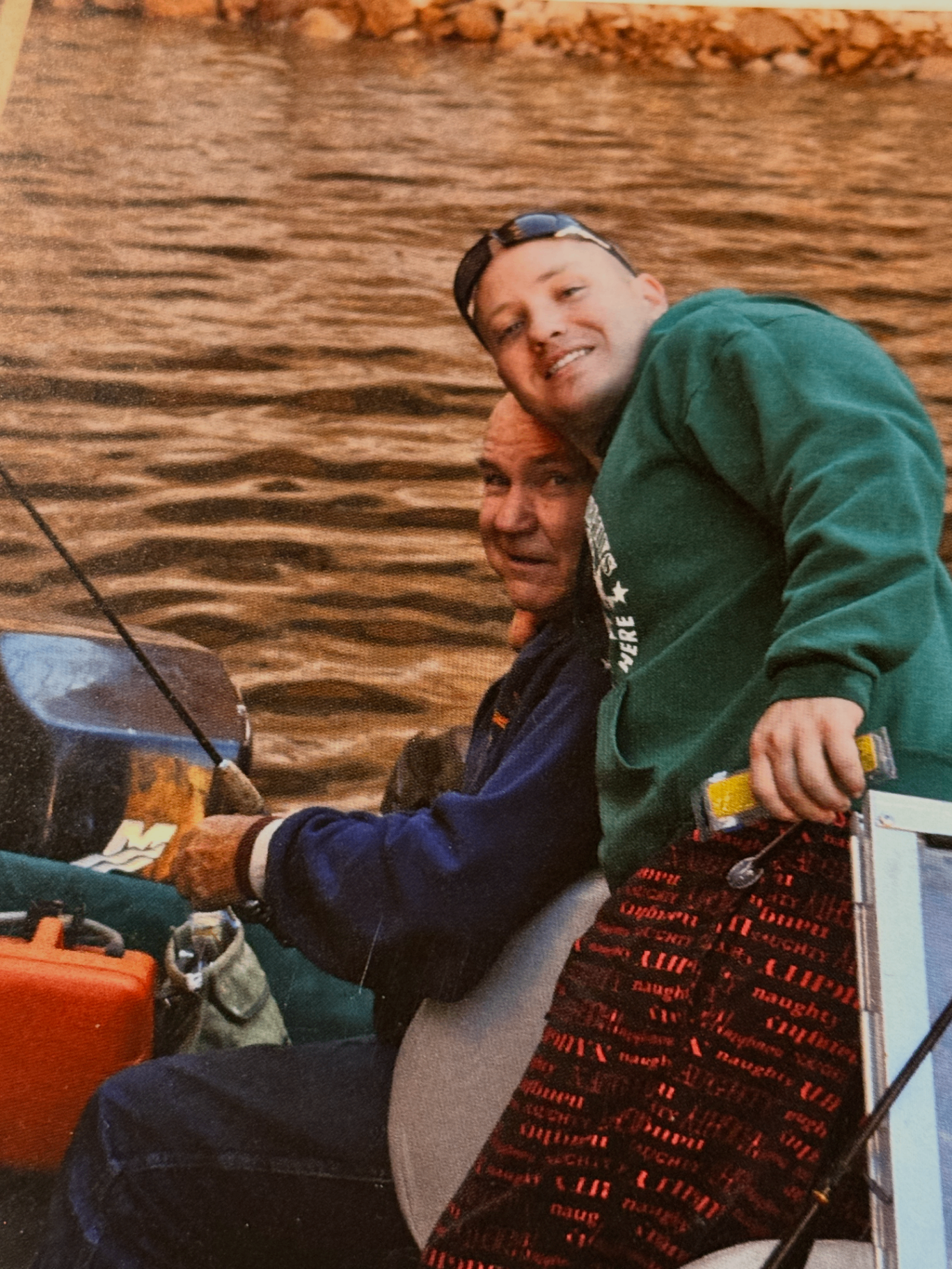 Fishing Partners- Dad and Matt