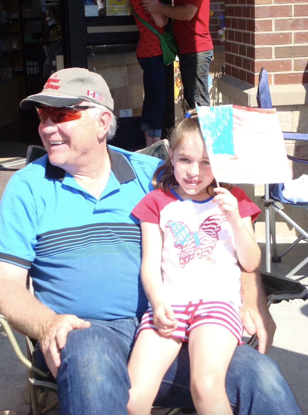 Dad with Sophia